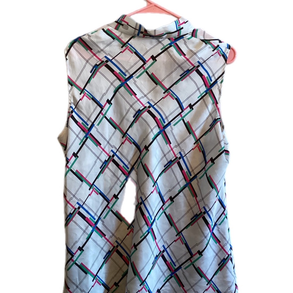 Kasper Multicolor Pattern Top - image 3